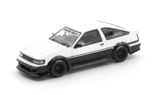 Toyota RWB AE86 white/black 1:64 Pop Race
