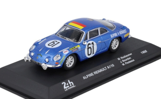Alpine Renault A110 #61 Bourdon/Nusbaumer/Pouteaux 24H Le Mans 1968 1:43 Altaya