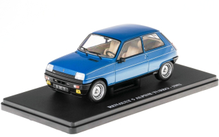 Renault 5 Alpine Turbo 1982 blue 1:24 Altaya