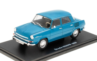 Škoda 1000MB 1969 blue 1:24 Altaya
