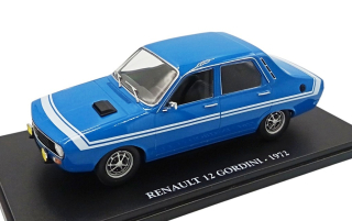 Renault 12 Gordini 1972 blue 1:24 Altaya