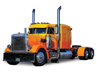 Peterbilt 359 1981 Kelsey's Trucking orange 1:64 Ixo America