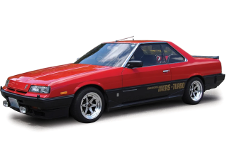 Nissan Skyline 2000 Turbo RS (R30) 1983 "Iron Mask" red/black 1:64 Ixo America