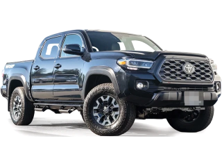Toyota Tacoma 2022 midnight black metallic 1:64 Ixo America