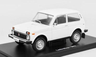 Lada Niva 1977 white 1:24 Hachette