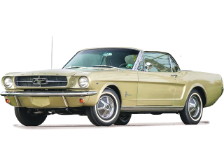 Ford Mustang Convertible 1965 honey gold 1:43 Ixo America