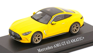Mercedes-Benz AMG GT63 4Matic+ 2024 yellow 1:43 iScale