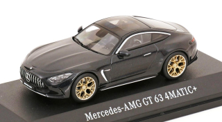 Mercedes-Benz AMG GT63 4Matic+ 2024 black metallic 1:43 iScale