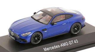 Mercedes-Benz AMG GT 43 2024 matt blue 1:43 iScale