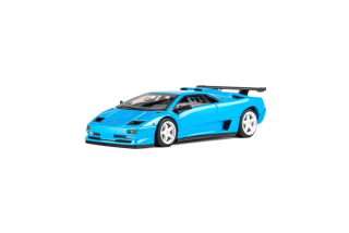 Lamborghini Custom Diablo SVR metallic blue 1:64 Microturbo