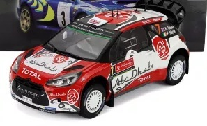 Citroen DS3 WRC Total Abu Dhabi #7 Meeke/Nagle Winner Rally Portugal 2016 1:18 Altaya
