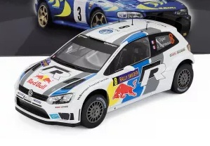 Volkswagen Polo R WRC Volkswagen Motorsport #8 Ogier/Ingrassia Winner Rally Sweden 2013 1:18 Altaya
