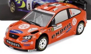 Ford Focus RS WRC07 Expert #14 Solberg/Menkerud Rally Jordan 2008 1:18 Altaya