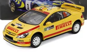 Peugeot 307 WRC #25 Galli/Bernacchini 3rd Rally Argentina 2006 1:18 Altaya