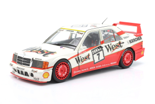 Mercedes-Benz 190E 2.5-16 Evo II #7 K.Thiim DTM 1991 - Tabacco Decals Already Applied on the Car + Opening Doors 1:18 Werk83