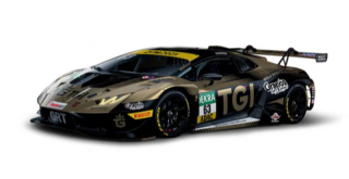 Lamborghini Huracan GT3 EVO2 TGI Team Lamborghini by GRT #63 J.Pepper DTM 2025 1:64 Trends Hobby