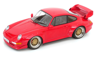 Porsche 911 993 GT2 1996 BBS Rims red 1:18 KK Scale