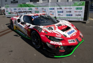 Ferrari 296 GT3 Frikadelli Racing Team #30 Bamber/Catsburg/Pittard/Fernandez Laser Winner 24H Nürburgring 2023 1:64 Look Smart Models 