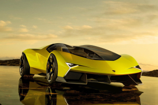 Lamborghini Manifesto Concept Car Giallo Crius 1:18 MR Collection