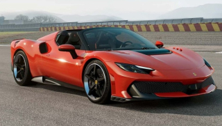 Ferrari 296 Speciale A Rosso Dino 1:12 Looksmart