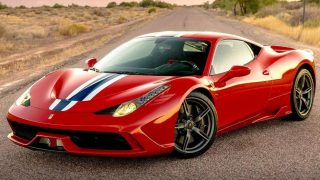 Ferrari 458 Speciale Rosso Corsa with Nart Livery 1:12 Looksmart