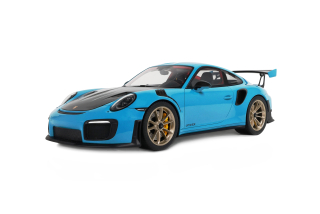 Porsche 911 GT2 RS 2018 miami blue 1:12 GT Spirit