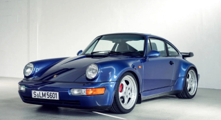 Porsche 911 964 3.6 Turbo 1993 cobalt blue 1:12 GT Spirit