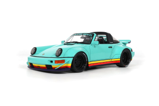 Porsche RWB Gundam 2024 green 1:18 GT Spirit