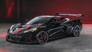 Chevrolet Corvette ZR1X 2025 black 1:18 GT Spirit