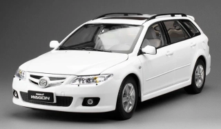 Mazda 6 white 1:18 Sun Star