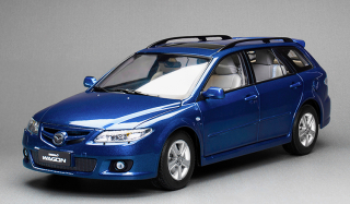 Mazda 6 blue 1:18 Sun Star