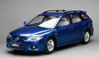 Mazda 6 blue 1:18 Sun Star