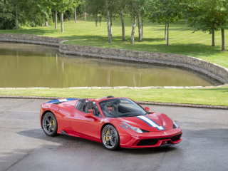 Ferrari 458 Speciale A Rosso Corsa with Nart Livery 1:12 Looksmart