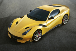 Ferrari F12 TDF Giallo Tristrato 1:12 Looksmart