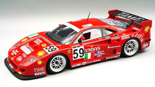 Ferrari F40 LM 3.5L Turbo V8 Team ENNEA SRL #59 Nappi/Donovan/Ota 24H Le Mans 1996 1:12 Tecnomodel