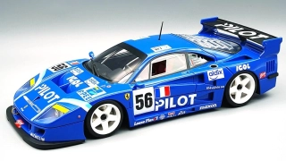Ferrari F40 LM 3.5L Turbo V8 Team Pilot Pen Racing #56 Ferte/Thevenin/Leboissetier 24H Le Mans 1996 1:12 Tecnomodel