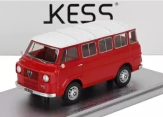 Alfa Romeo F-12 Minibus 1-Series 1967 red/white 1:43 KESS Model