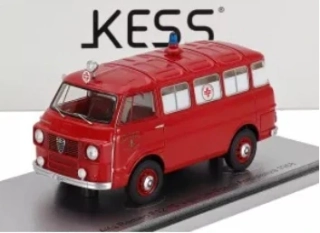 Alfa Romeo F-12 Vigili Del Fuoco Ambulanza 1968 red 1:43 KESS Model