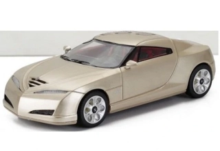 Alfa Romeo Bertone Bella Concept Car 1999 gold metallic 1:43 KESS Model