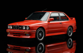 BMW 3-Series M3 E30 1987 red 1:8 Ixo Models 