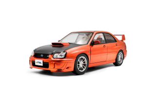 Subaru Impreza WRX STI 2003 orange metallic 1:18 Solido