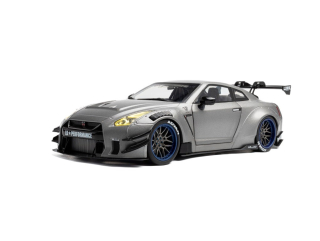 Nissan GT-R R35 Liberty Walk Body Kit 2.0 2023 silver 1:18 Solido