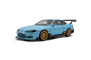 Nissan Silvia S15 Spec-R Aero Solido Works 1999 baby blue 1:18 Solido