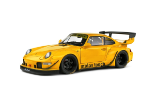 Porsche RWB Bodykit Midas Touch 2023 yellow 1:18 Solido