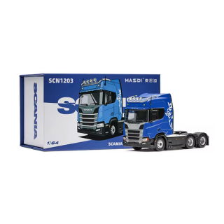 Scania R500 blue 1:64 Massdi