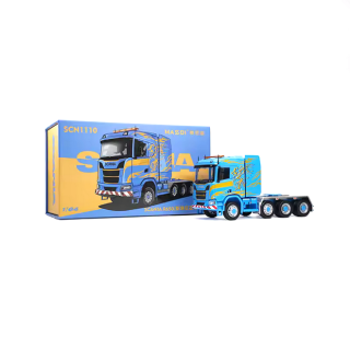 Scania R650 blue/orange 1:64 Massdi