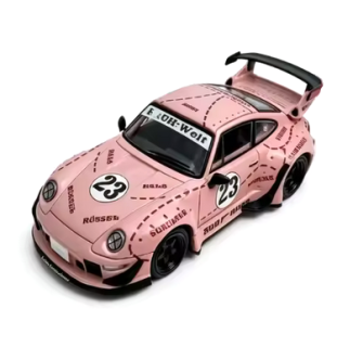 Porsche RWB 993 HEC 2026 Version pink 1:64 ModelModel
