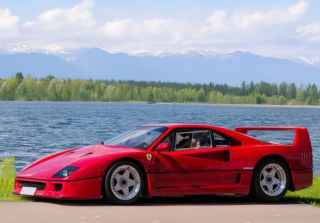 Ferrari F40 Rosso Corsa Ex Nigel Mansell 1:43 B.B.R.