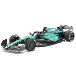 Aston Martin ARAMCO Cognizant AMR23 #18 L.Stroll Bahrain GP 2023 1:18 Minichamps