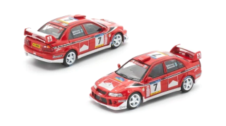 Mitsubishi Lancer Evo VI #7 Tommi Mäkinen WRC Catalunya 2001 1:64 WORKS